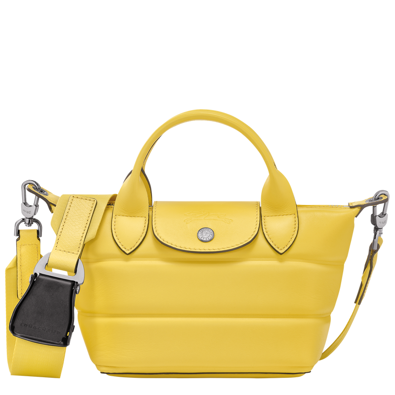 Le Pliage Xtra XS Handbag , Yellow - Leather  - View 1 of  4