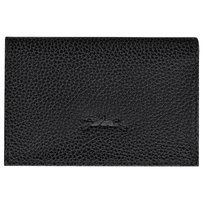 Le Foulonn&eacute; Card holder, Black