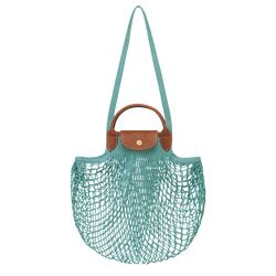 Le Pliage Filet L Mesh bag , Lagoon - Canvas