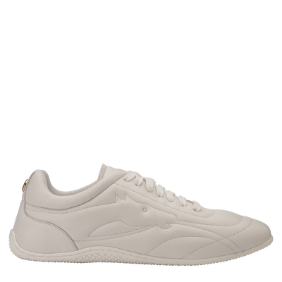 On-The-Go Sneakers , White - Leather