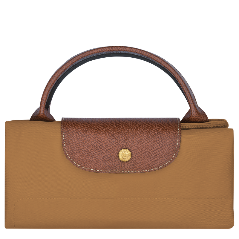 Le Pliage Original XL Travel bag , Fawn - Recycled canvas  - View 7 of  7