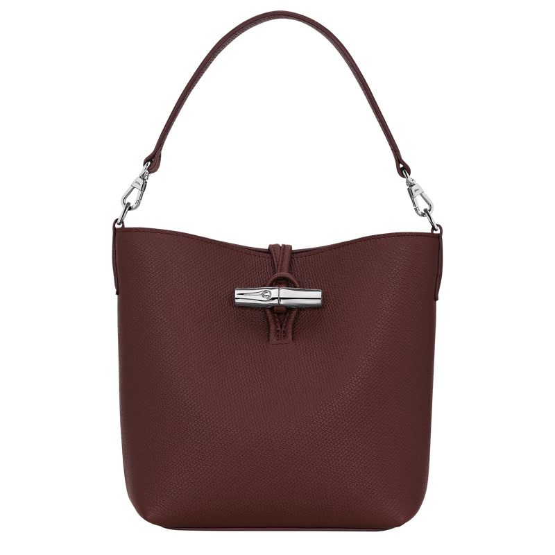 Le Roseau XS Bucket bag , Burgundy - Leather  - View 1 of  6