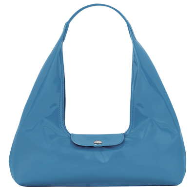 Le Pliage Xtra M Shoulder bag , Azure - Leather