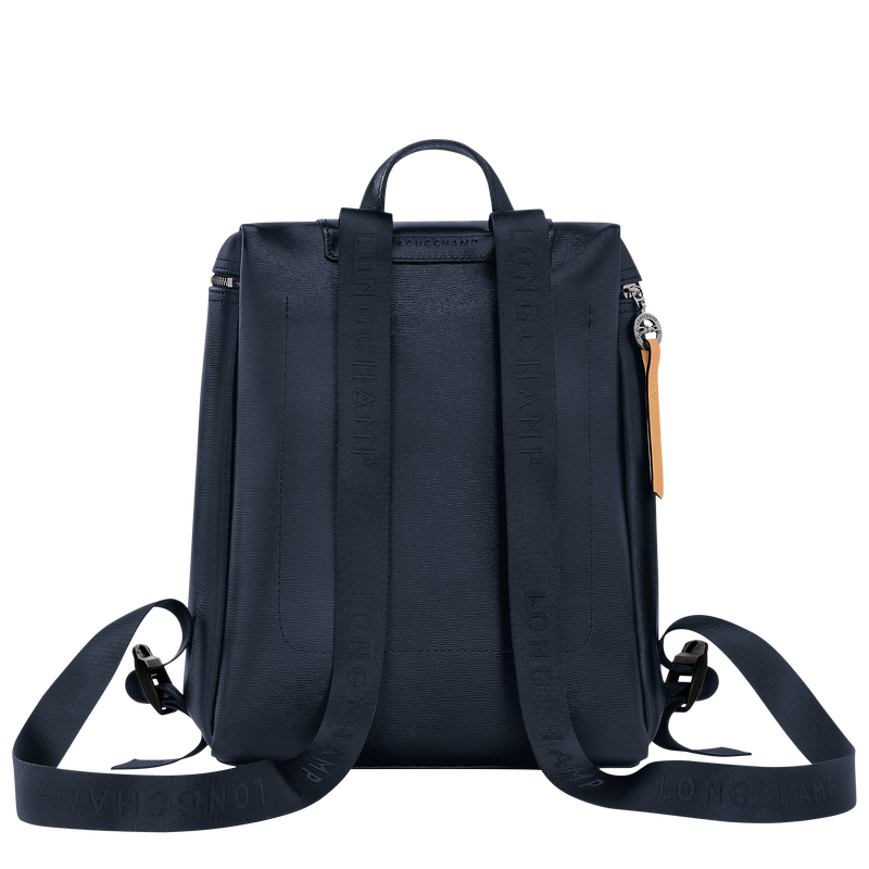 Le Pliage City M Backpack , Navy - Canvas  - View 3 of  4