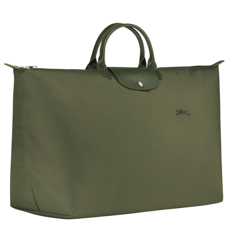 Le Pliage Green M Travel bag , Forest - Recycled canvas  - View 3 of  6