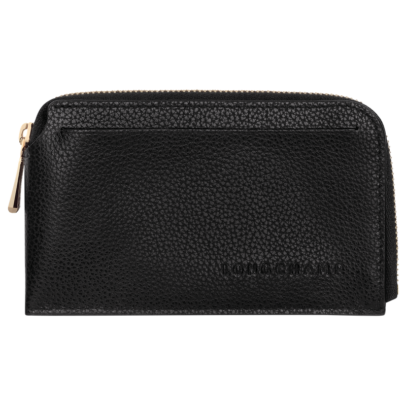 Le Foulonné Card holder , Black - Leather  - View 1 of  2