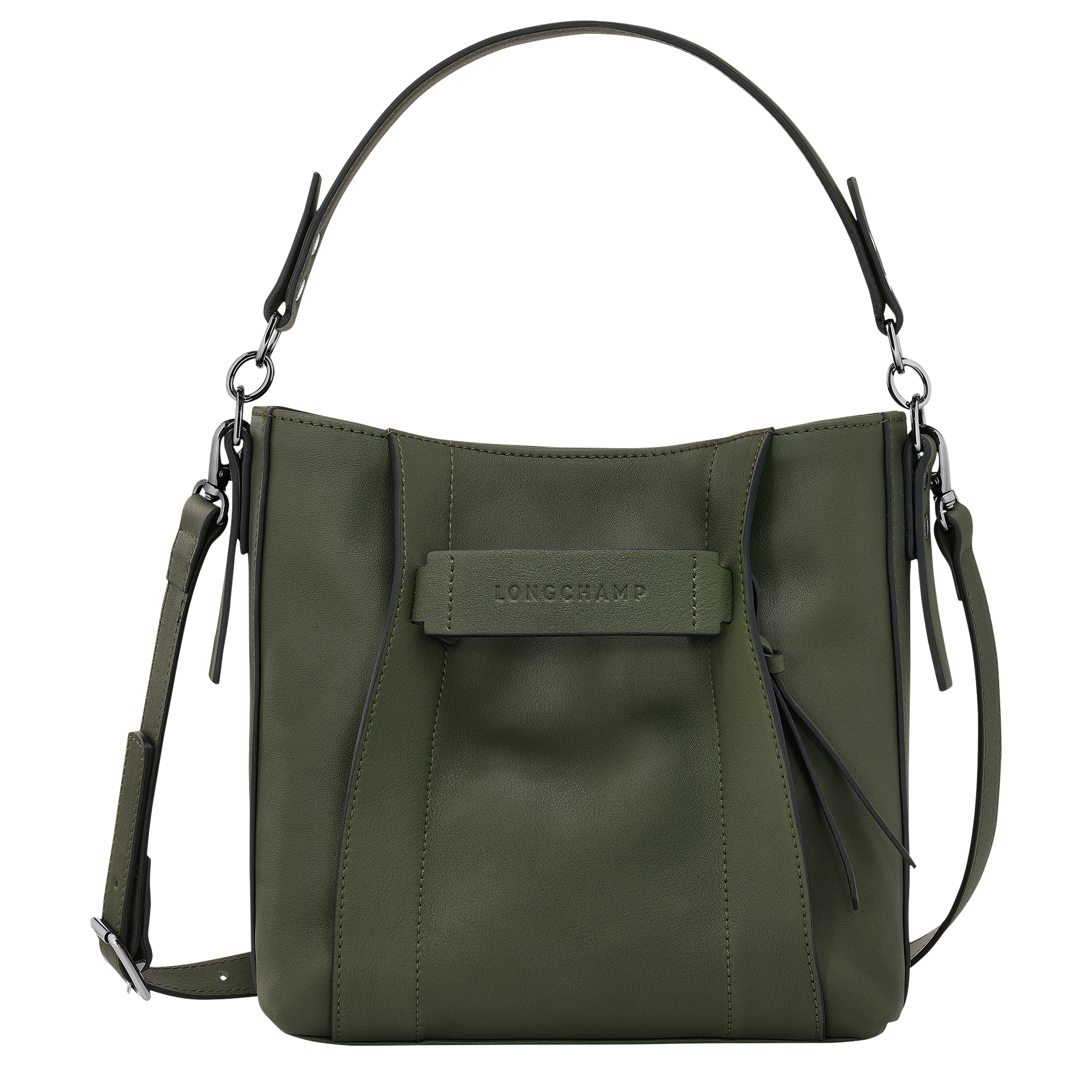 Crossbody bag S, Khaki - View 1 of
6 - zoom in Longchamp 3D Crossbody bag S, Khaki