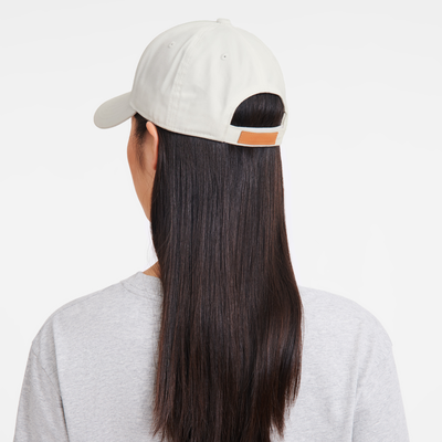 null Solid cap, White