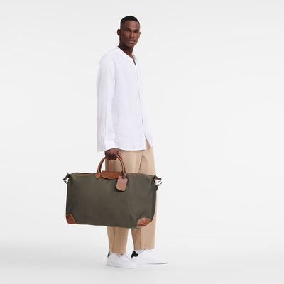 Boxford XL Travel bag , Brown - Recycled canvas