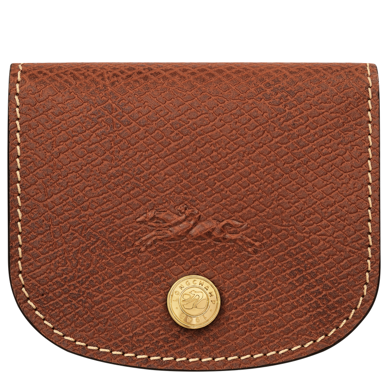 &Eacute;pure Card holder , Brown - Leather  - View 1 of  3