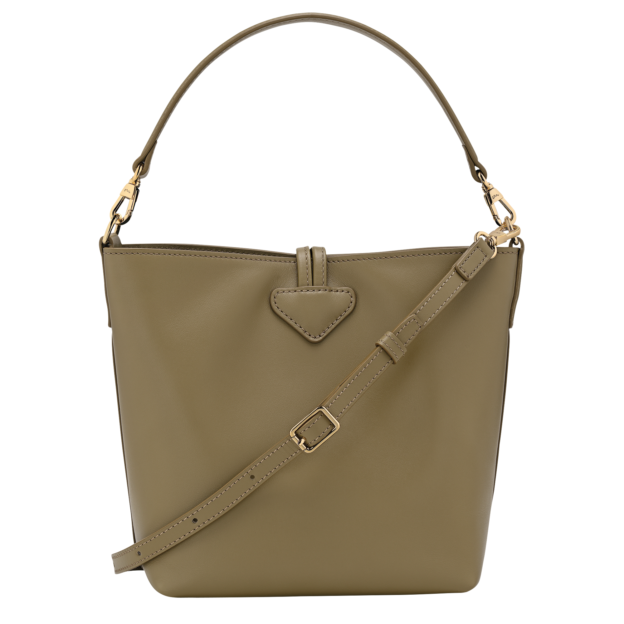 Bucket bag XS, Olive - View 4 of
6 - zoom in Le Roseau Bucket bag XS, Olive