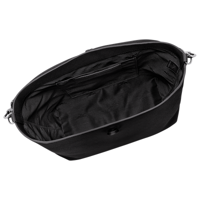 Le Roseau Hobo bag M, Black