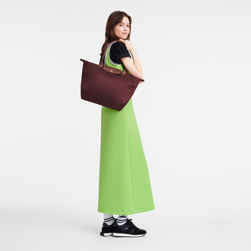Longchamp long handle tote top