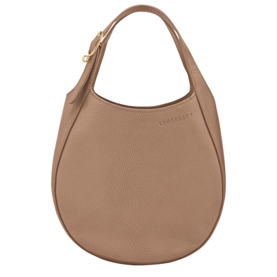 Le Foulonné S Handbag , Biscuit - Leather