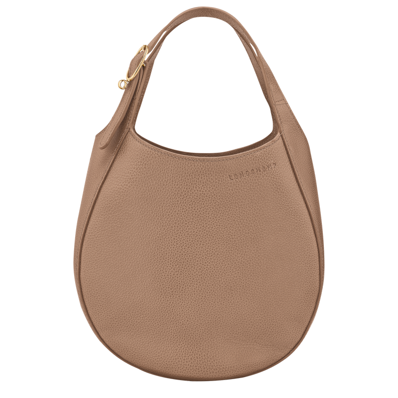Le Foulonné S Handbag , Biscuit - Leather  - View 1 of  4