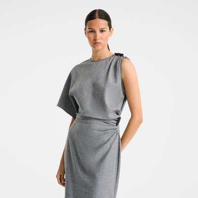 null Dress, Grey