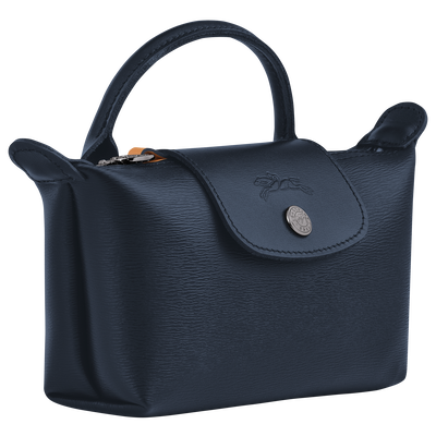 Le Pliage City Pouch with handle, Navy
