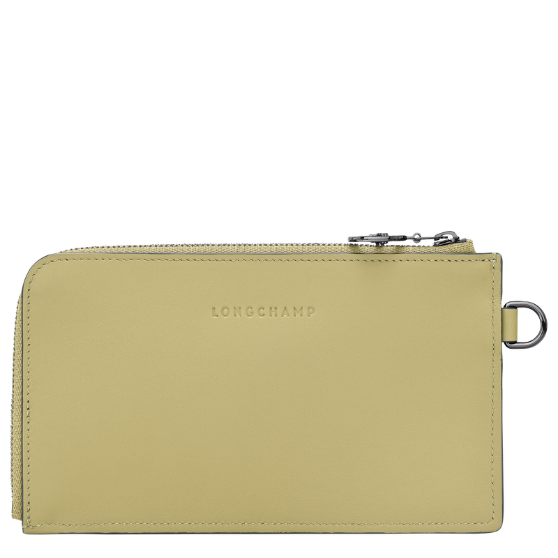 Le Pliage Xtra Pouch , Pistachio - Leather  - View 2 of  2