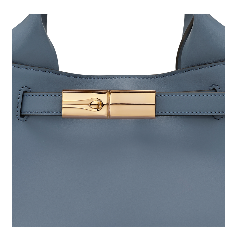 Le Smart L Handbag , Slate - Leather  - View 6 of  6