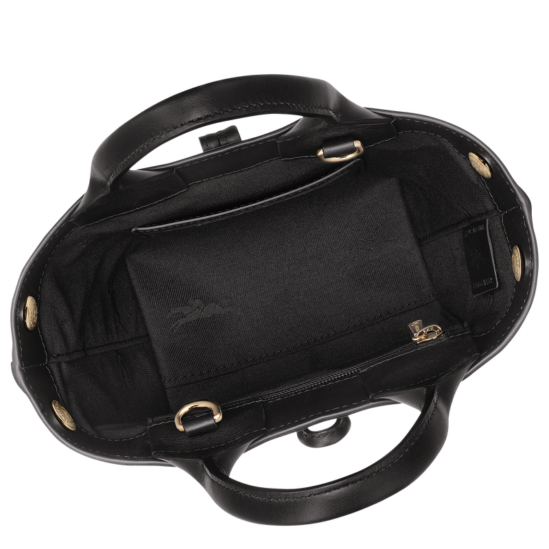 Le Roseau XS Handbag , Black - Leather  - View 6 of  7