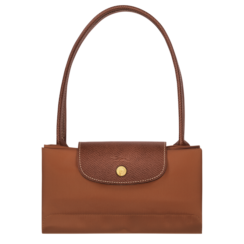Le Pliage Original L Tote bag , Cognac - Recycled canvas  - View 7 of  7