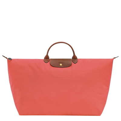 Le Pliage Original XL Travel bag , Strawberry - Recycled canvas