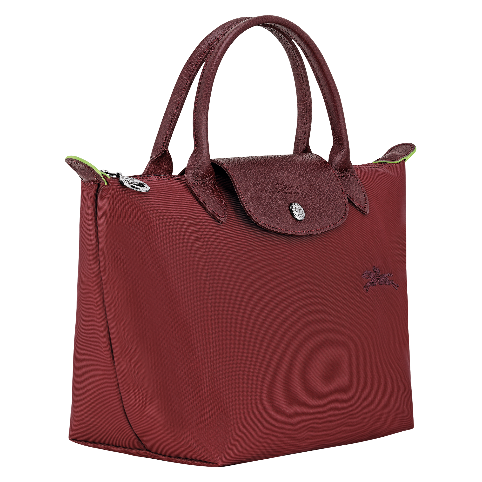 Le Pliage Green Handbag S, Pomegranate