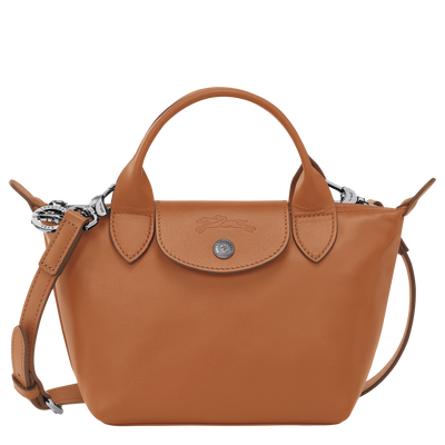 Le Pliage Xtra XS Handbag , Cashew - Leather