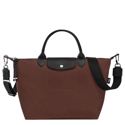 Le Pliage Energy L Handbag , Cocoa - Recycled canvas