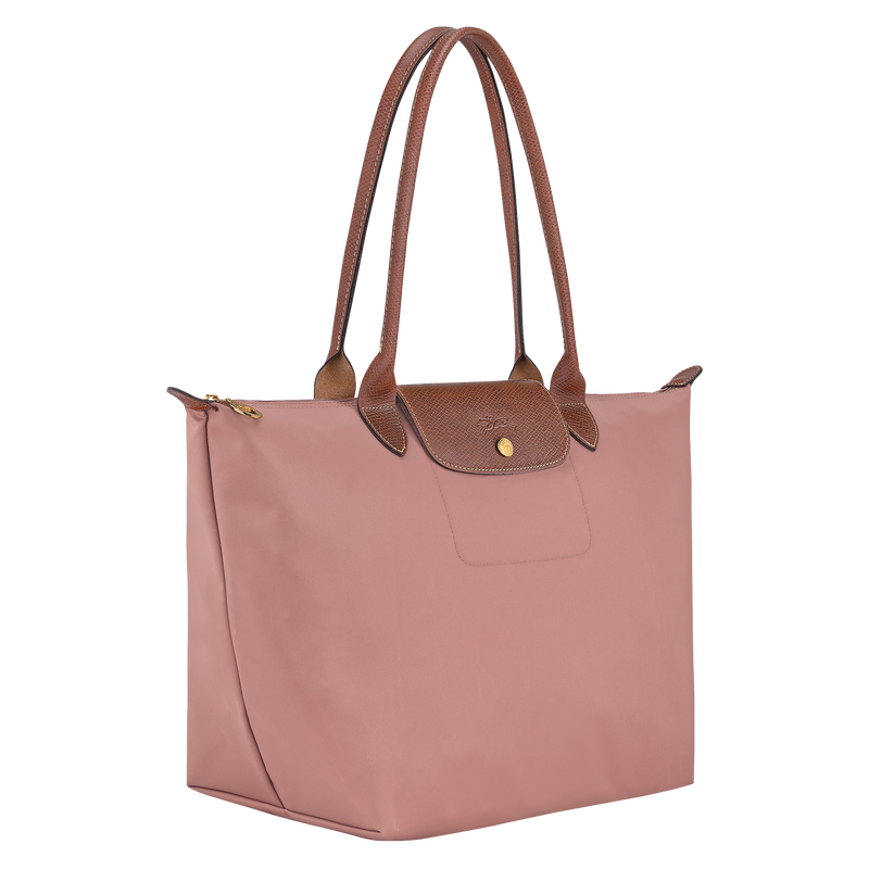 Le Pliage Original L Tote bag , Pink Tea - Recycled canvas  - View 3 of  7