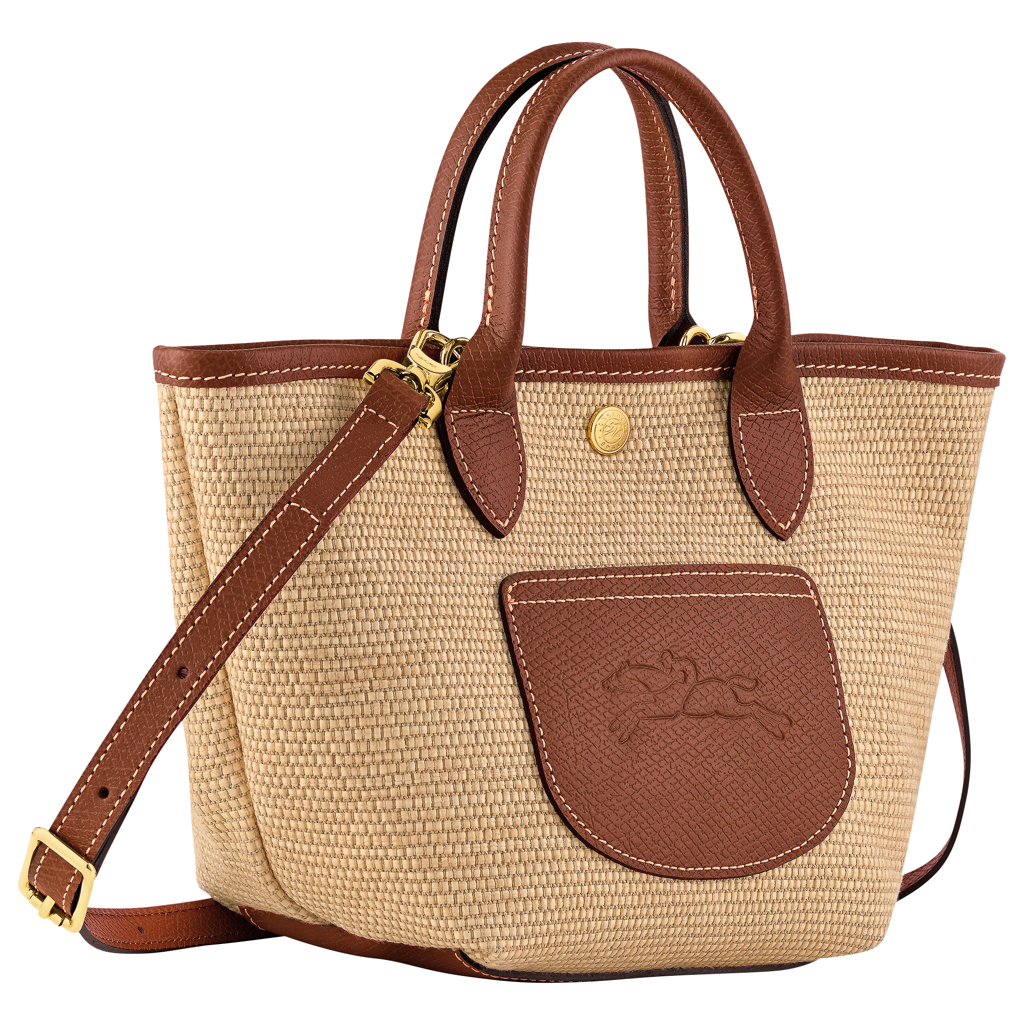 Basket bag XS, Brown - View 3 of
6 - zoom in Le Pliage Collection Basket bag XS, Brown
