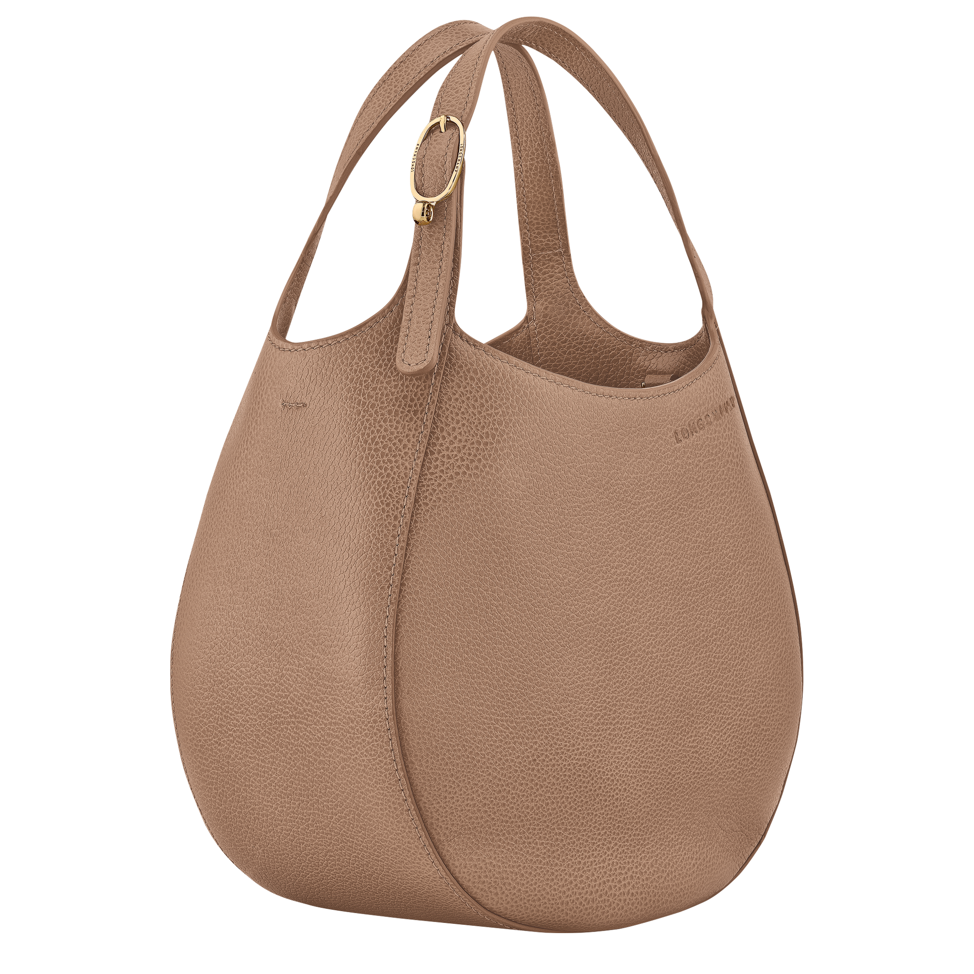 Le Foulonn&eacute; Handbag S, Biscuit