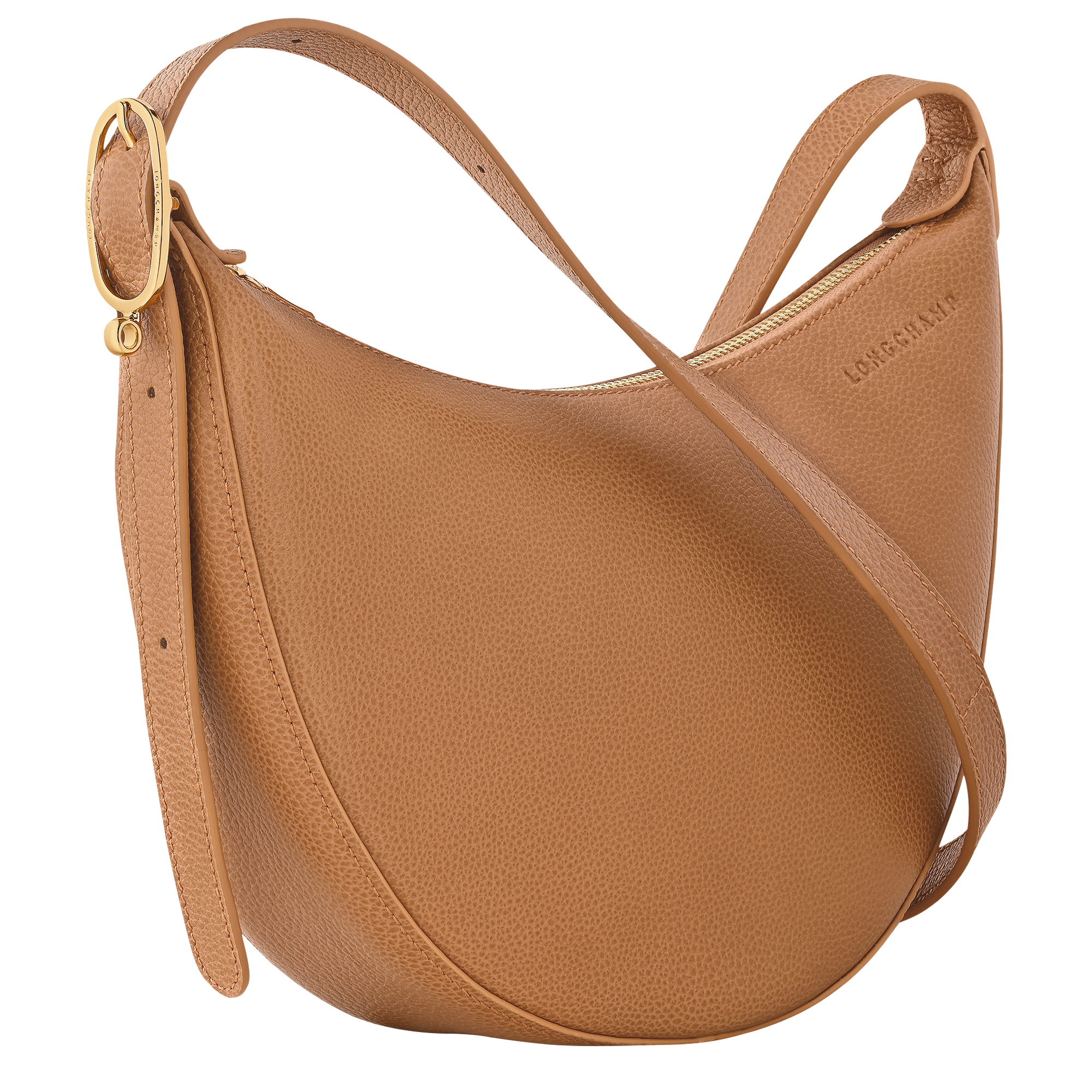 Le Foulonn&eacute; Crossbody bag S, Pecan