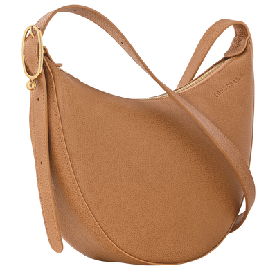 Le Foulonn&eacute; Crossbody bag S, Pecan
