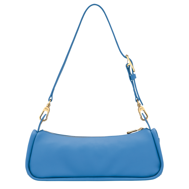 Looong M Shoulder bag , Azure - Leather  - View 2 of  3