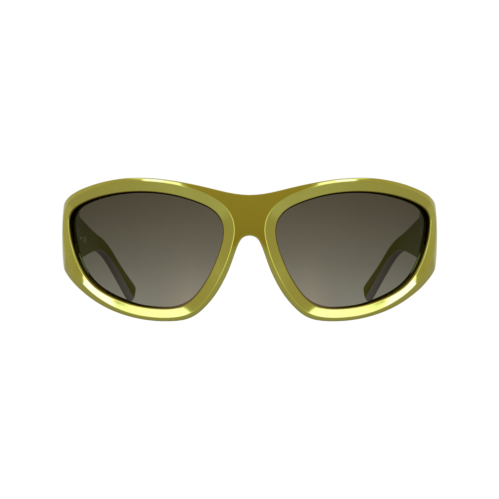 null Sunglasses, Metallic yellow