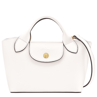 Épure XS Tote bag , White - Leather