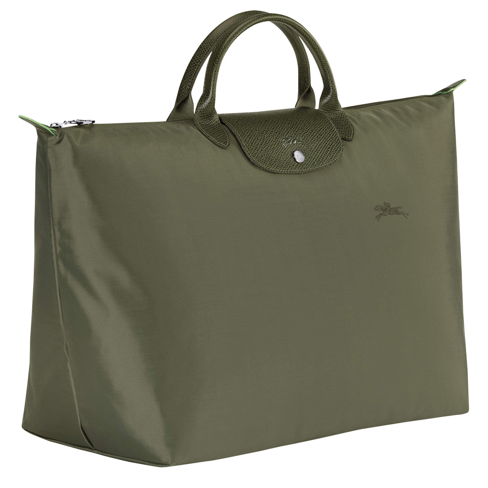 Travel bag L, Forest - View 3 of
6 - zoom in Le Pliage Green Travel bag L, Forest