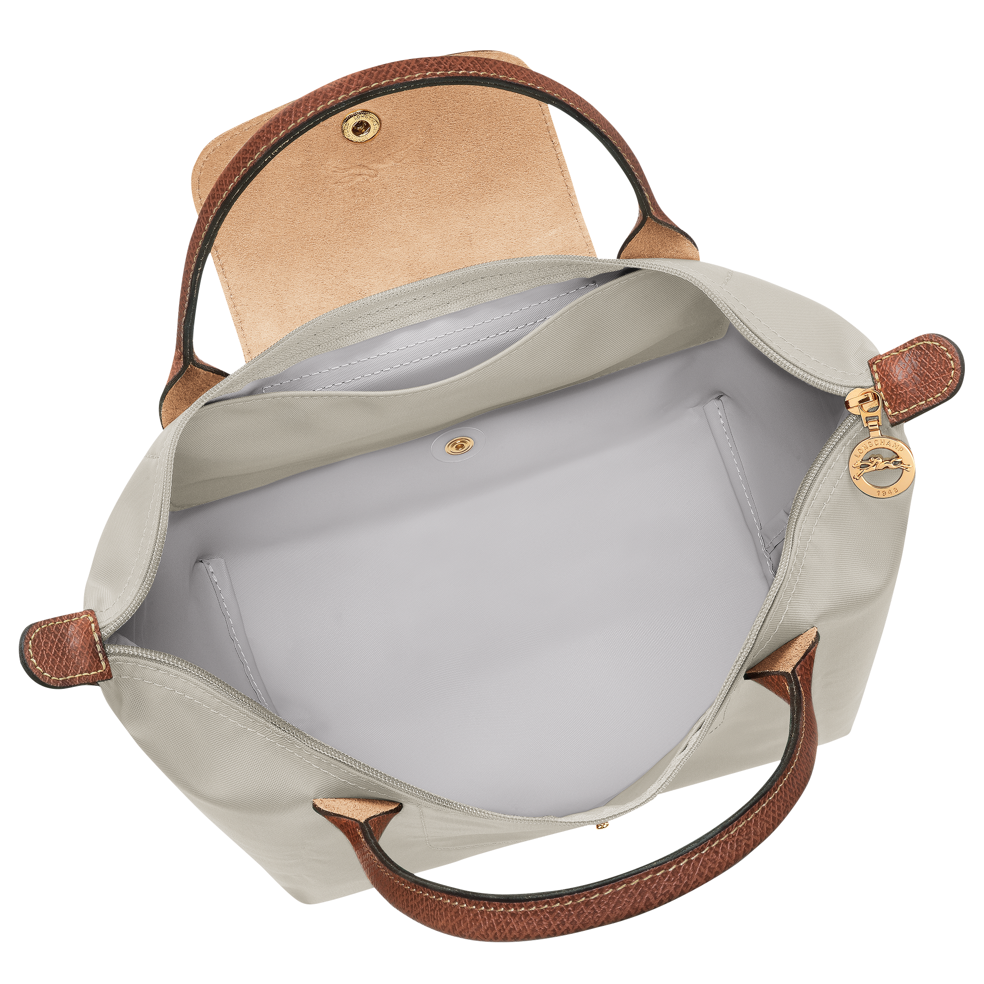 Le Pliage Original Handbag S, Pebble
