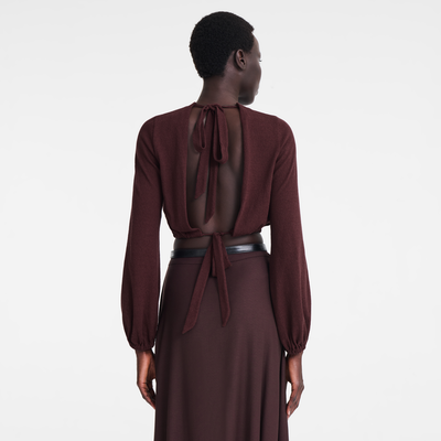 null Top, Burgundy