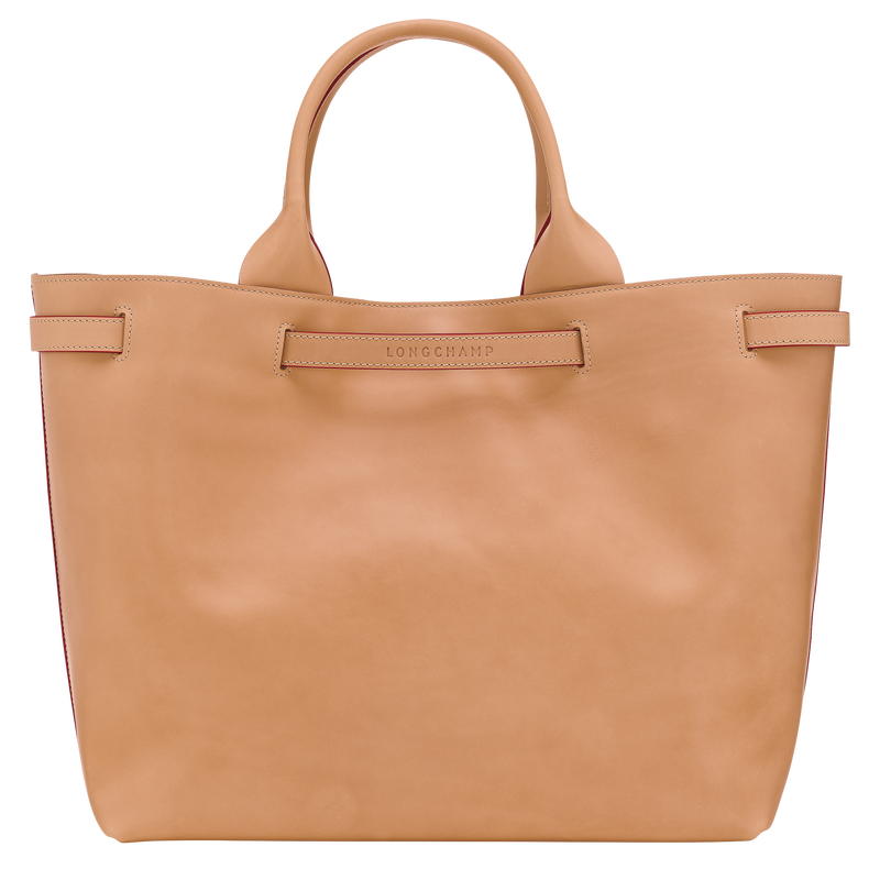 Le Smart Tote bag , Vegetal - Leather  - View 3 of  4