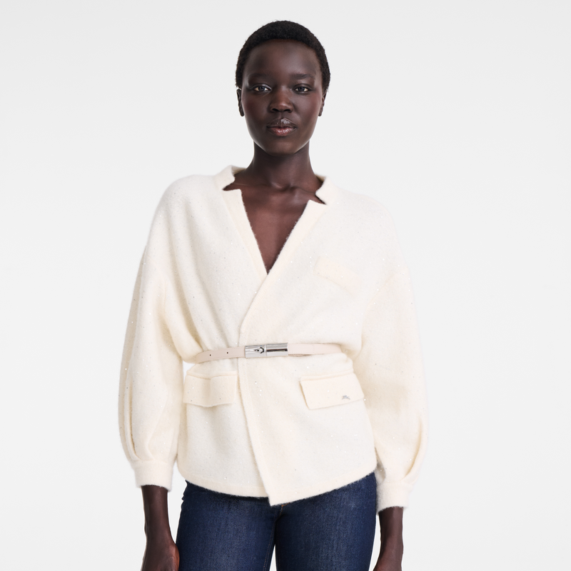 Kimono jacket , Ivory - OTHER  - View 4 of  4