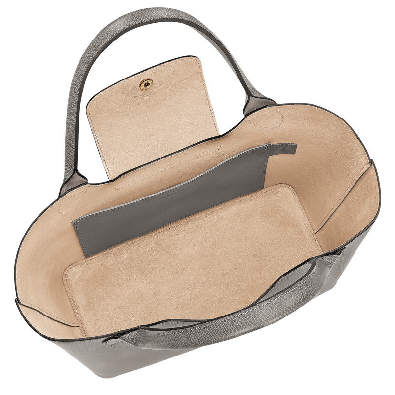 &Eacute;pure L Shoulder bag , Turtledove - Leather  - View 5 of  6