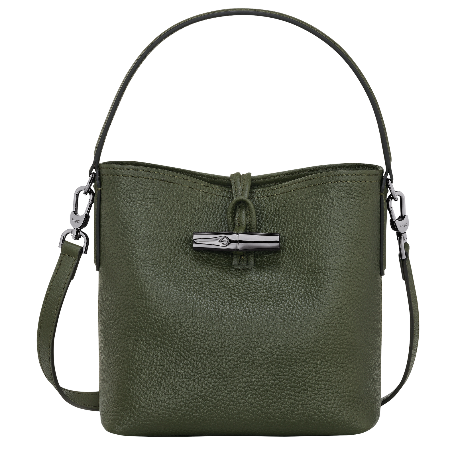 Khaki shop bucket bag