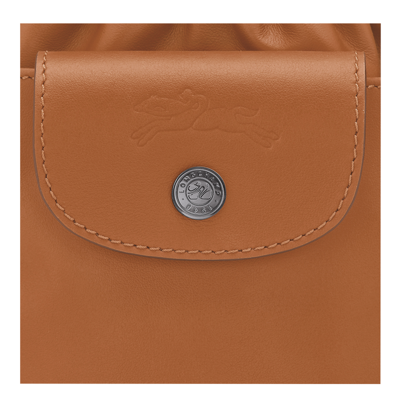 Le Pliage Xtra XS Bucket bag , Cashew - Leather  - View 6 of  6