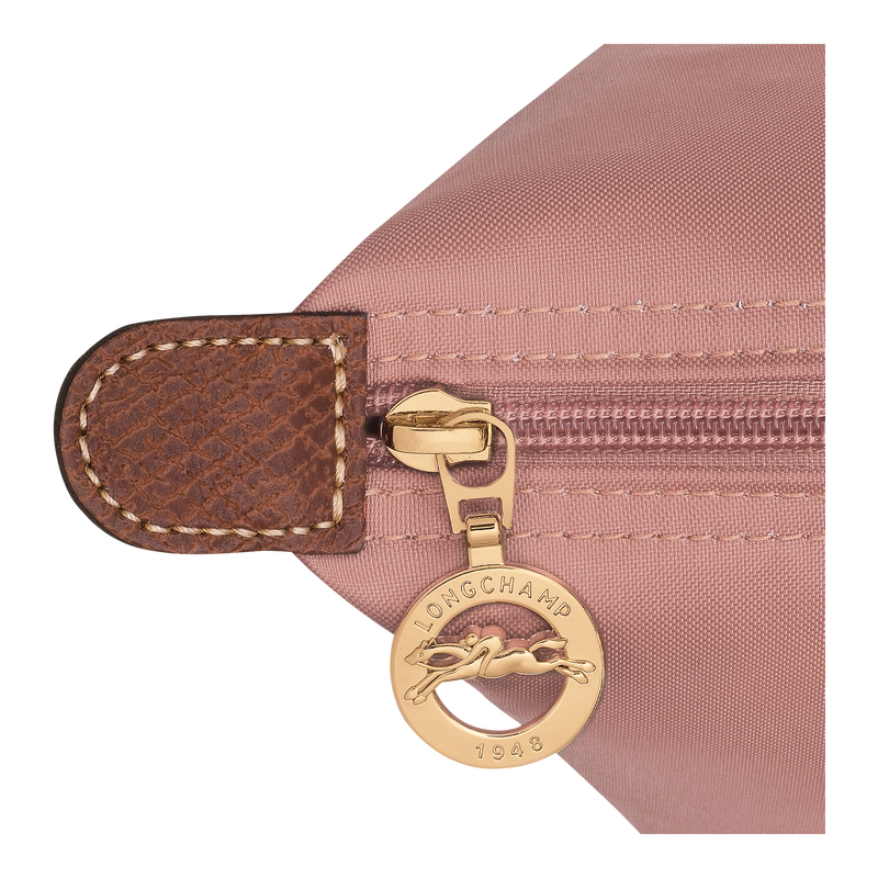 Le Pliage Original M Tote bag , Pink Tea - Recycled canvas  - View 6 of  7