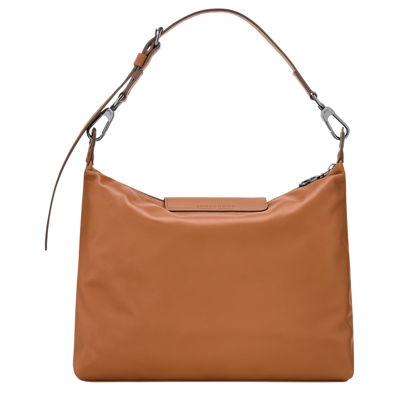 Le Pliage Xtra M Hobo bag , Cashew - Leather  - View 4 of  6