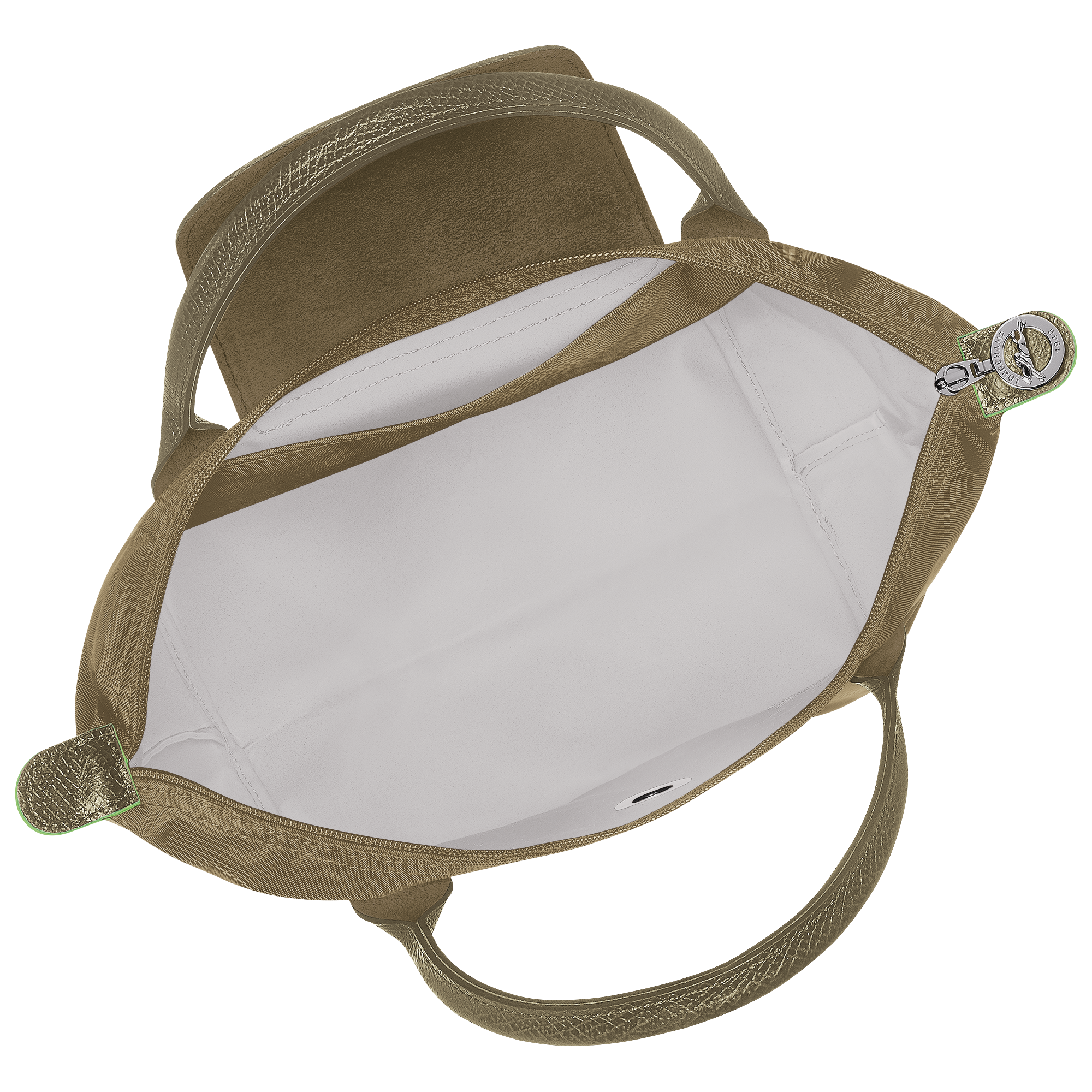 Handbag S, Artichoke - View 5 of 
        7 - zoom in Le Pliage Green Handbag S, Artichoke