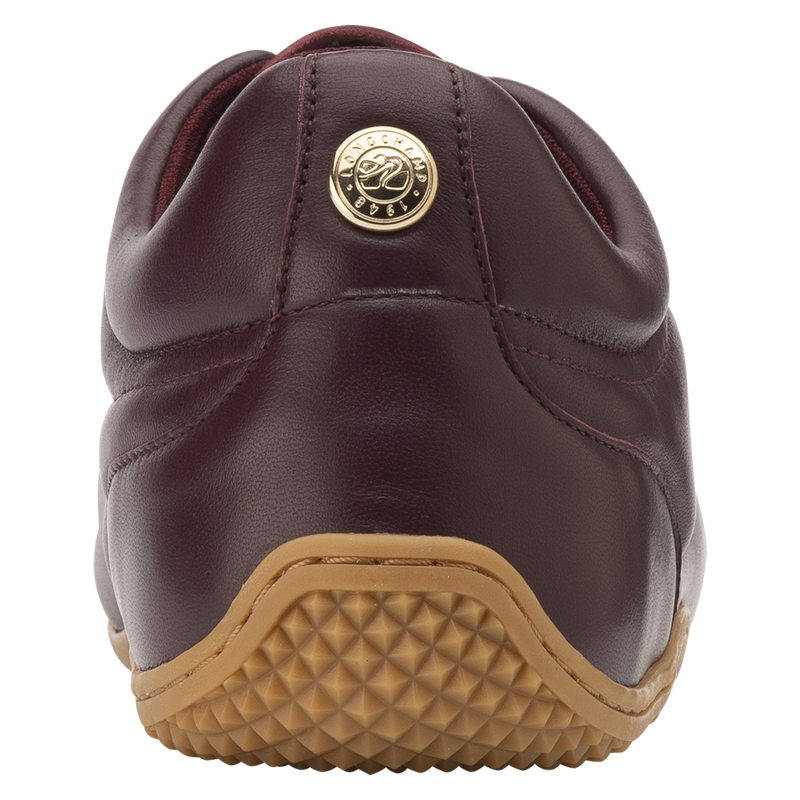 On-The-Go Sneakers , Burgundy - Leather  - View 4 of  7