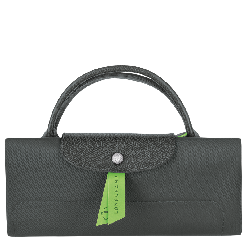 Le Pliage Green XL Travel bag , Graphite - Recycled canvas  - View 7 of  7